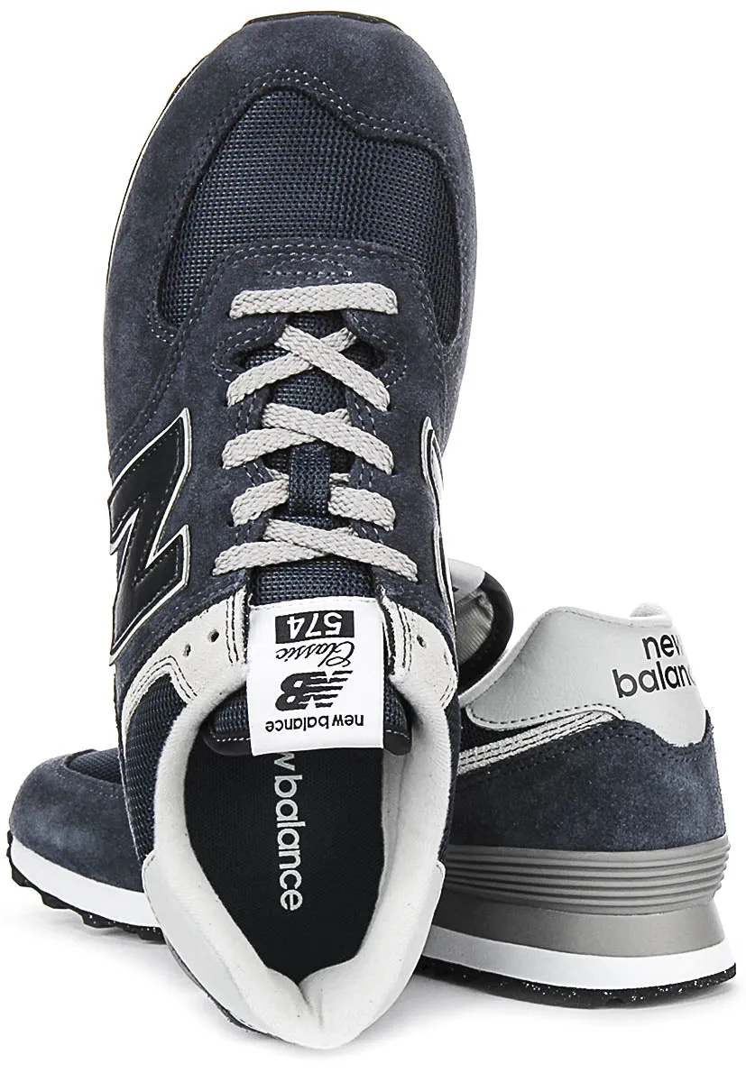 New Balance ML574 EVN In Navy Grey For Men