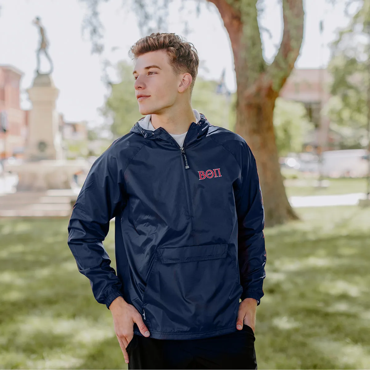 New! Beta Classic 1/4 Zip Rain Jacket