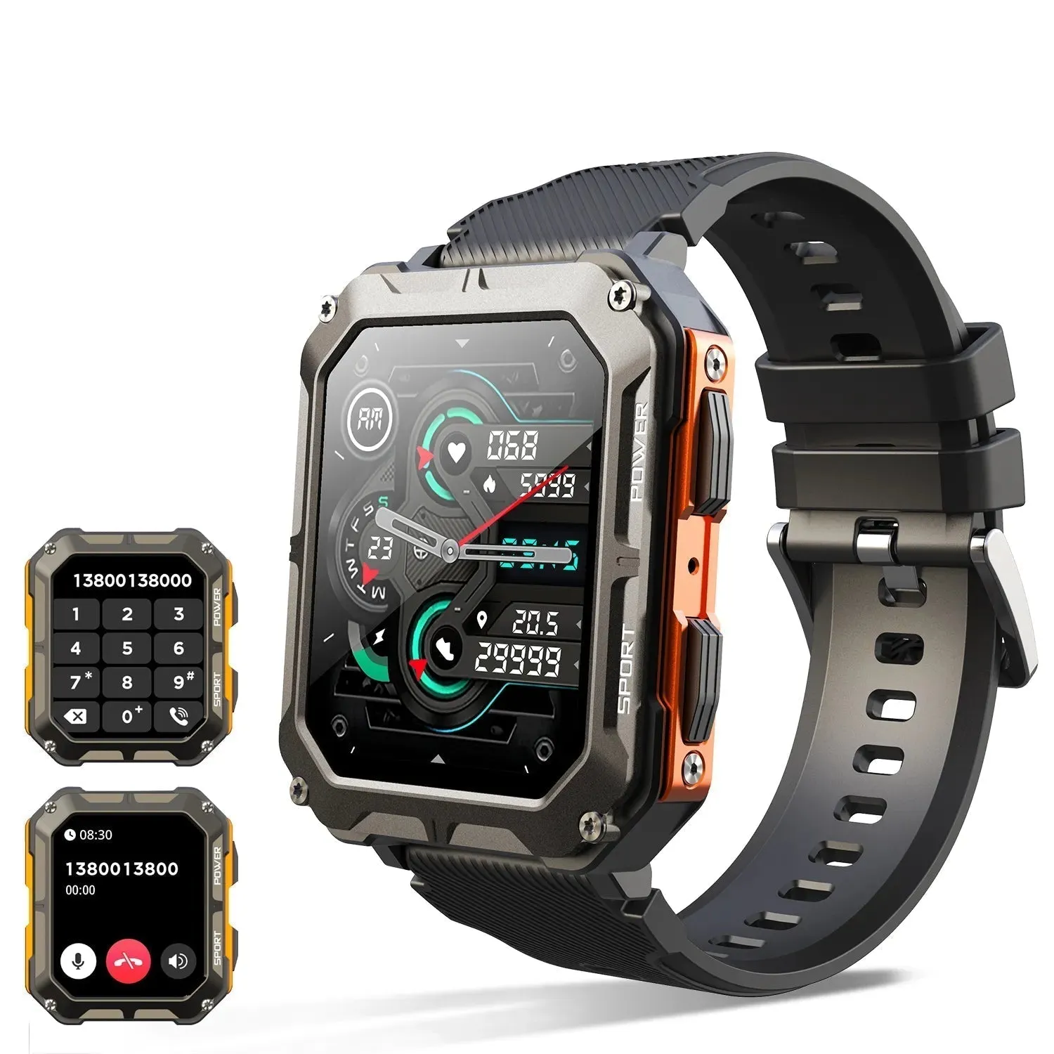 New C20 Pro Smart Wristwatch for Android Ios