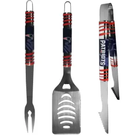 New England Patriots 3 pc Tailgater BBQ Set