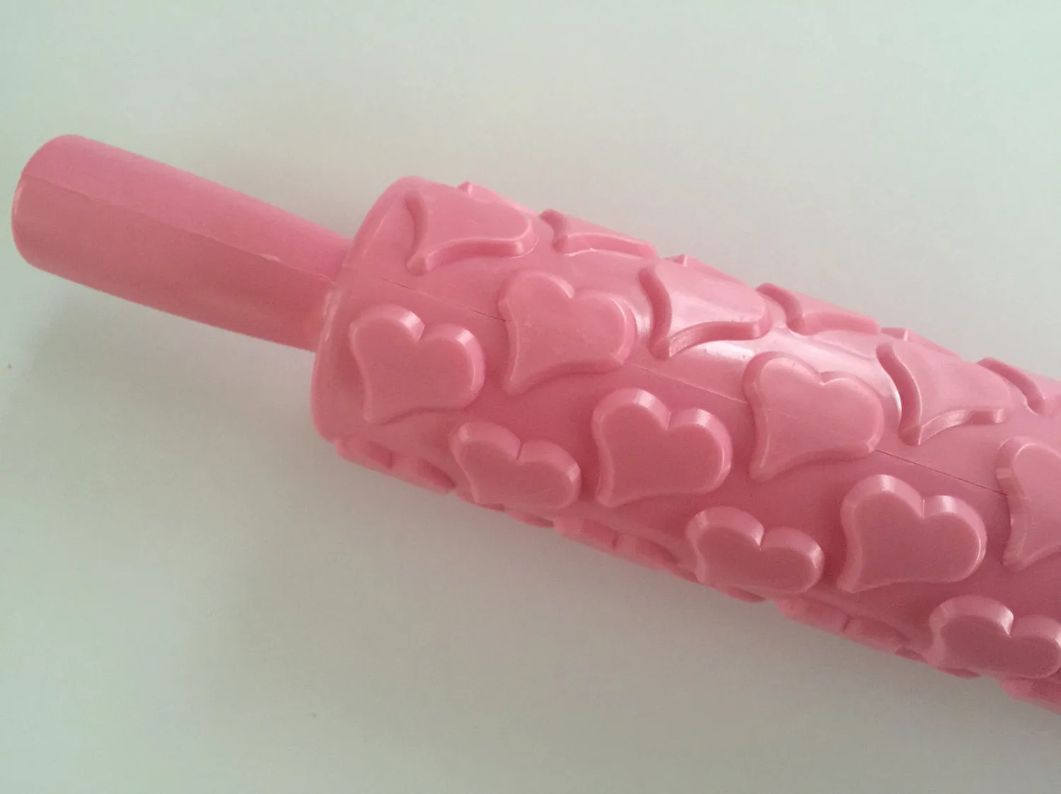 New Heart Fondant Rolling Pin Dough Rolling Pin Cake Baking Tool Decorating Sugar craft Gumpaste Baking Supplies Tools Dough