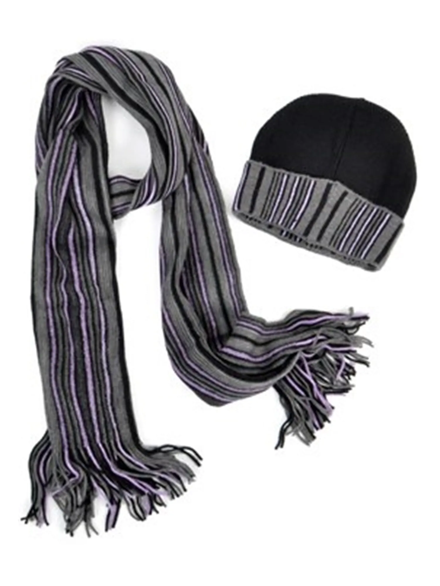 New Unisex Acrylic Winter Set Scarf And Hat