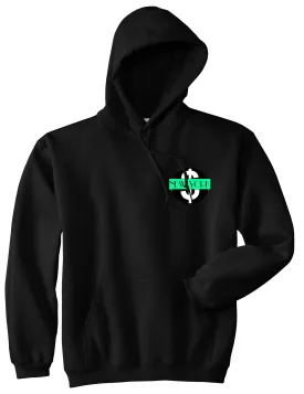 New York Mint Chest Logo Pullover Hoodie