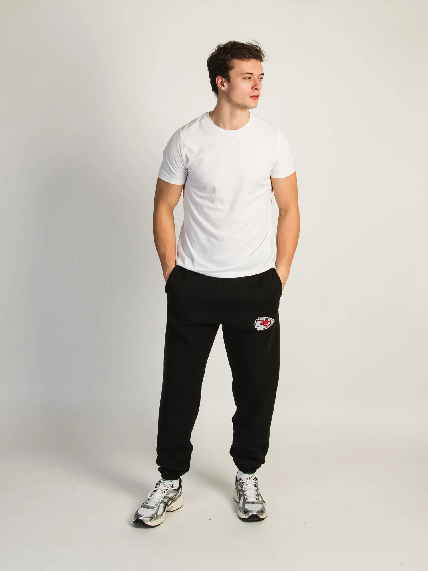 NFL KANSAS CITY CHIEFS EMBROIDERED SWEATPANTS