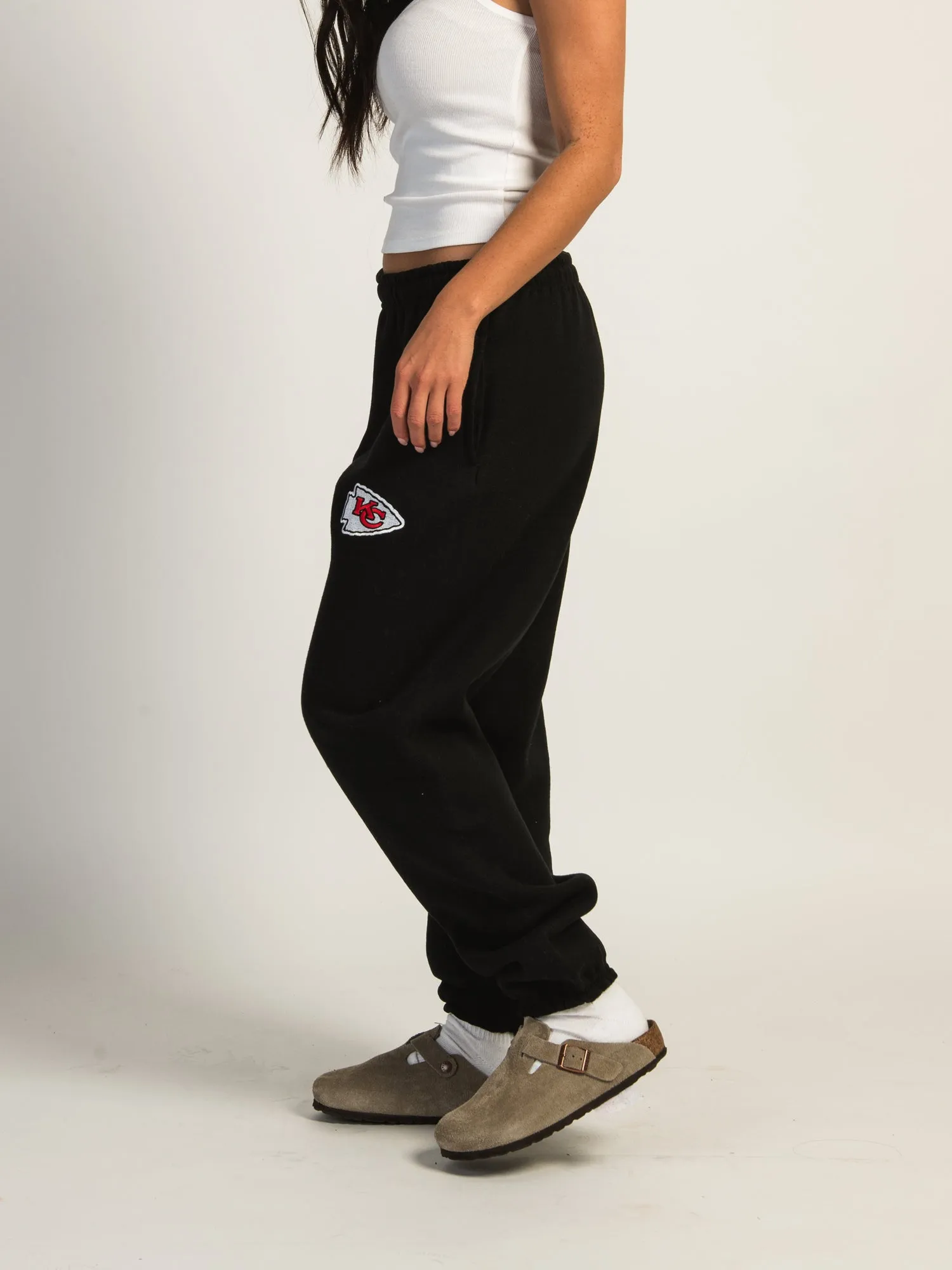 NFL KANSAS CITY CHIEFS EMBROIDERED SWEATPANTS