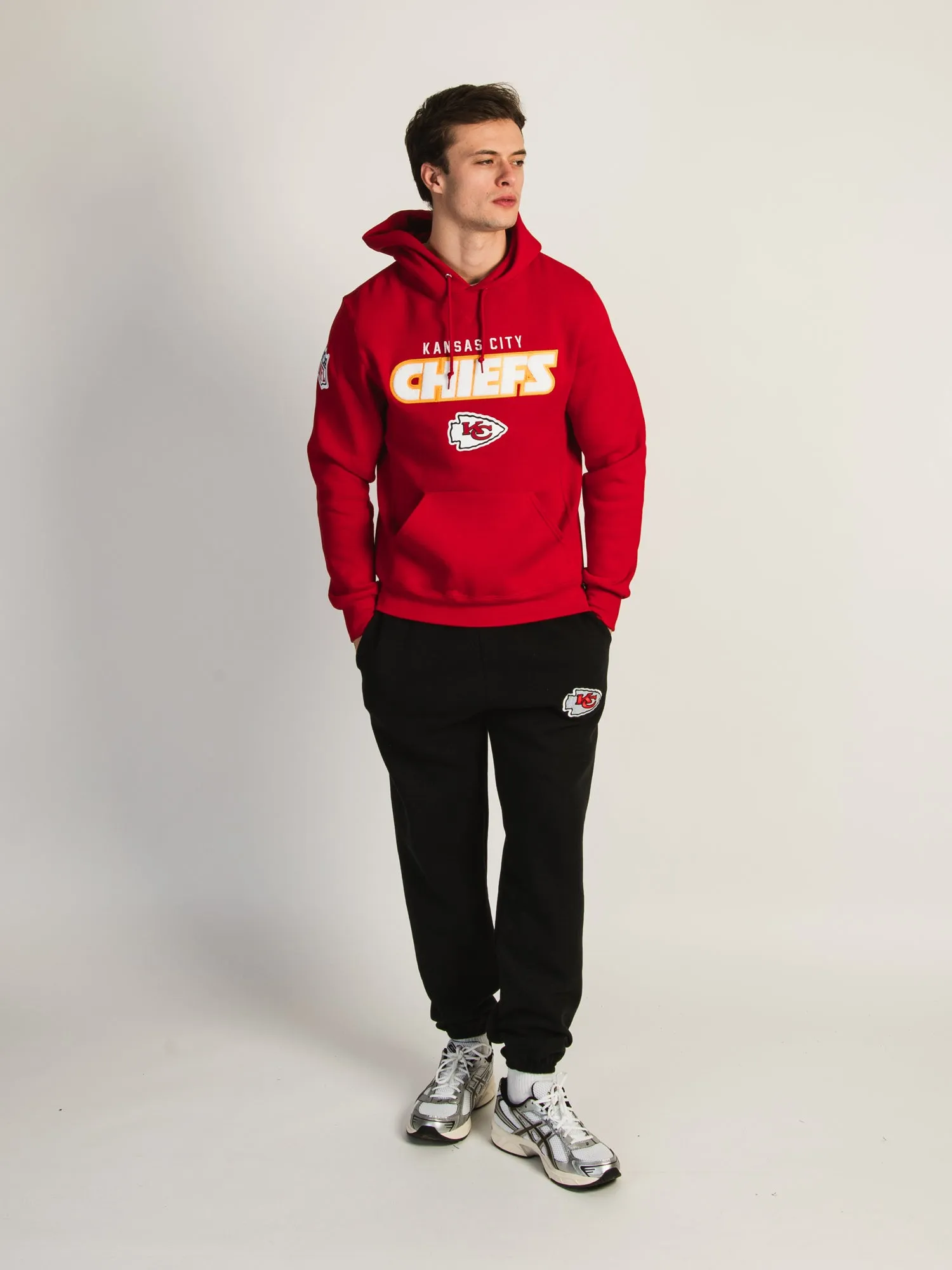 NFL KANSAS CITY CHIEFS EMBROIDERED SWEATPANTS