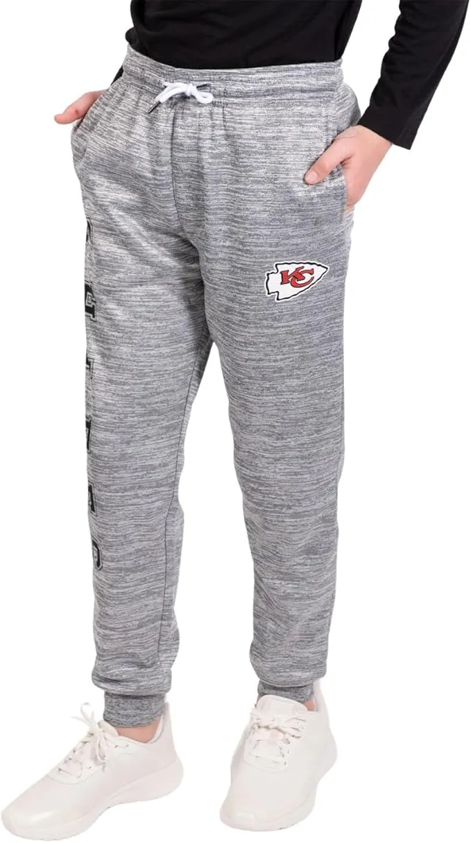 NFL Official Youth Super Soft Game Day Jogger Sweatpants|Kansas City Chiefs