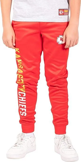 NFL Official Youth Super Soft Game Day Jogger Sweatpants|Kansas City Chiefs