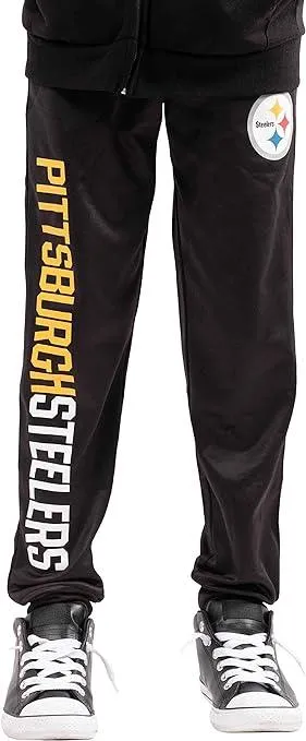 NFL Official Youth Super Soft Game Day Jogger Sweatpants|Pittsburgh Steelers