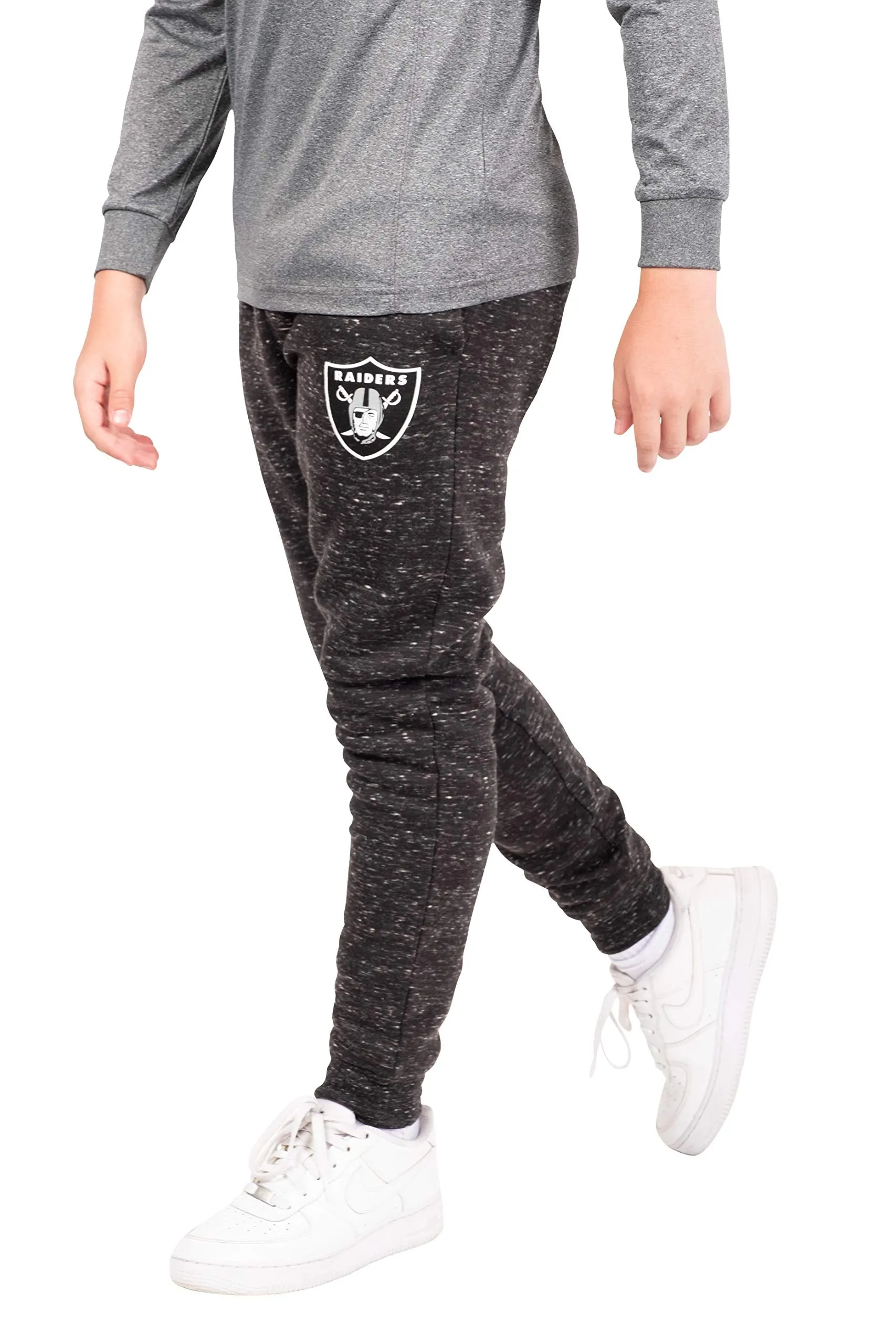 NFL Official Youth Super Soft Supreme Jogger Sweatpants|Las Vegas Raiders