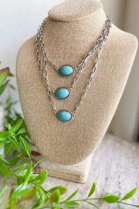 Night Shift Turquoise Necklace