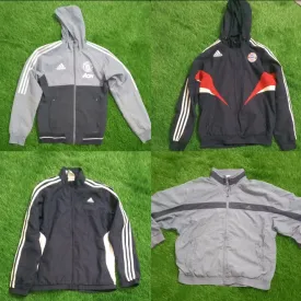 Nike and Adidas parachute jackets 17 pcs