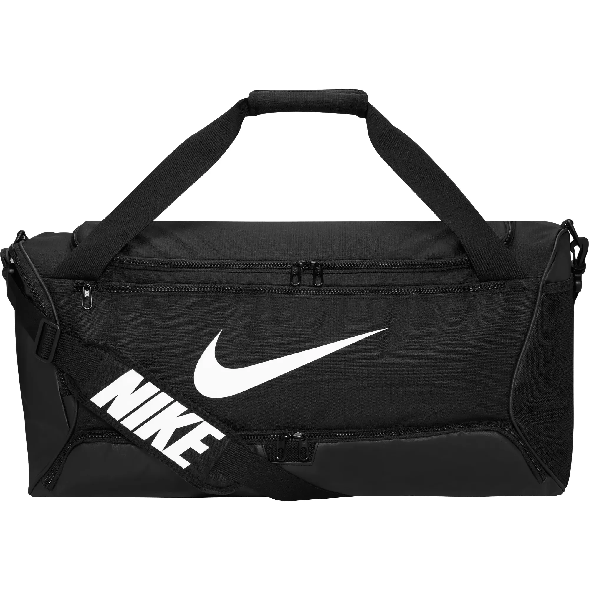 Nike Brasilia 9.5 Training Duffel Bag (Black/White)