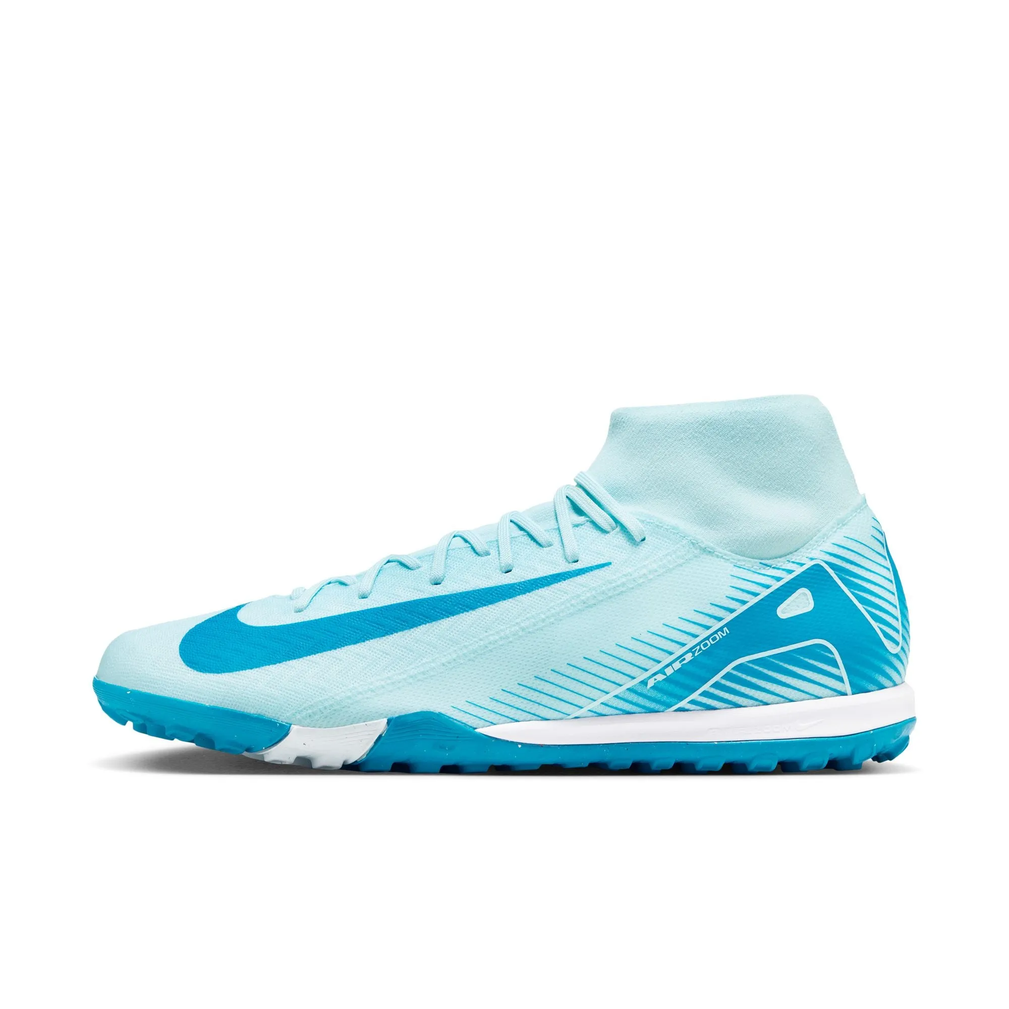 Nike Mercurial Superfly 9 Academy TF Turf Soccer Shoes - Glacier Blue/Blue Orbit