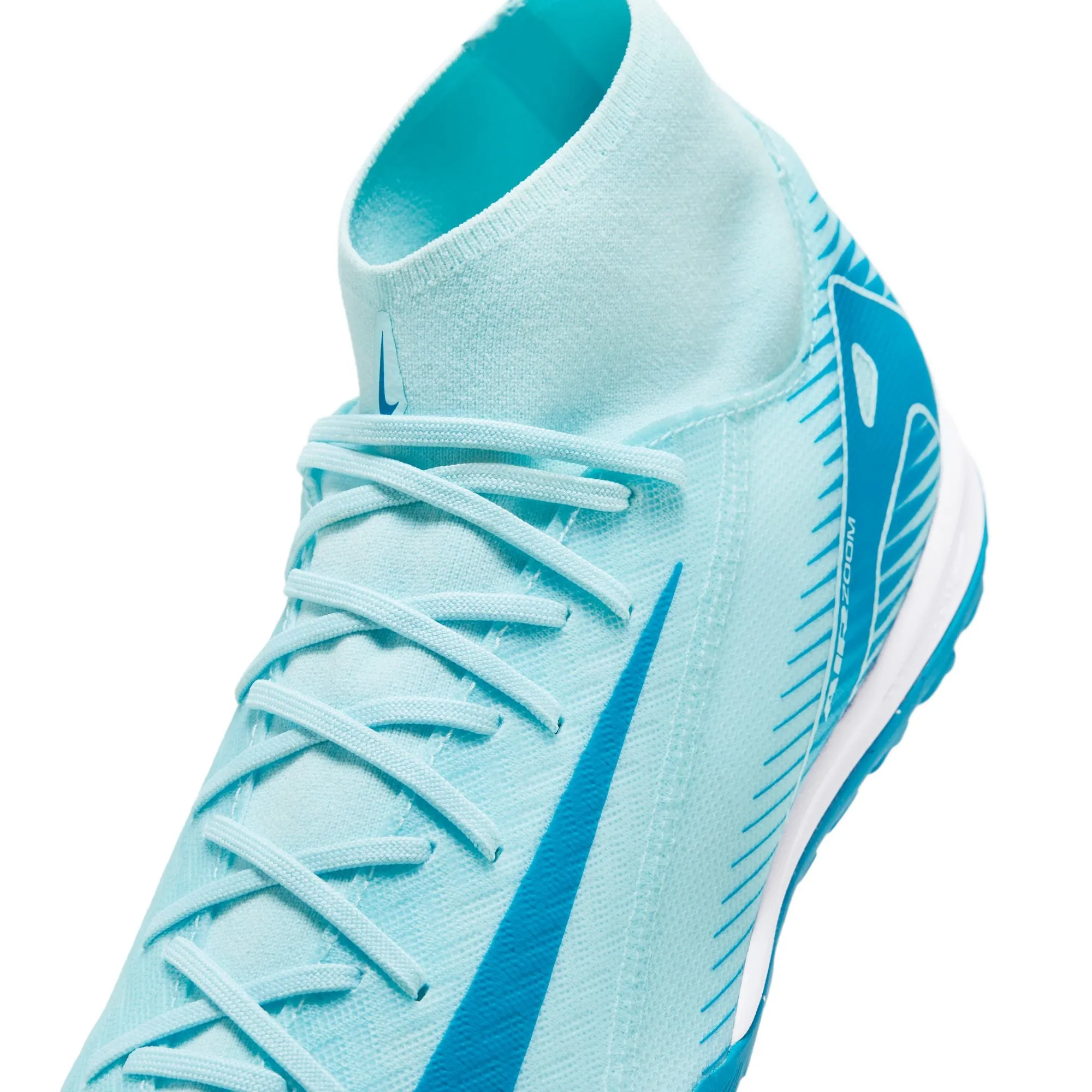 Nike Mercurial Superfly 9 Academy TF Turf Soccer Shoes - Glacier Blue/Blue Orbit