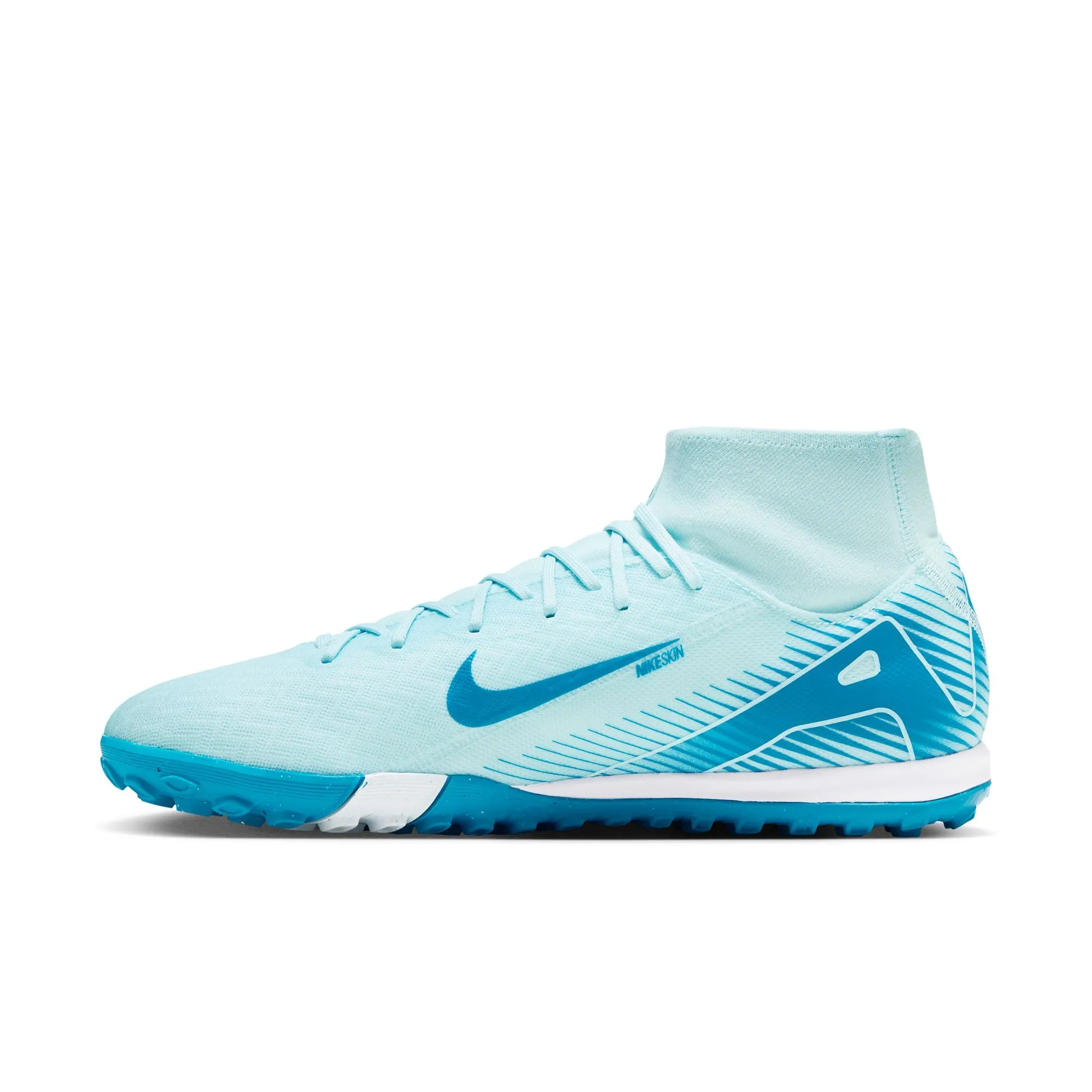 Nike Mercurial Superfly 9 Academy TF Turf Soccer Shoes - Glacier Blue/Blue Orbit