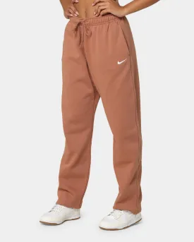 Nike Women's Nike Sportswear Essential Mid-Rise Fleece Pants Mineral