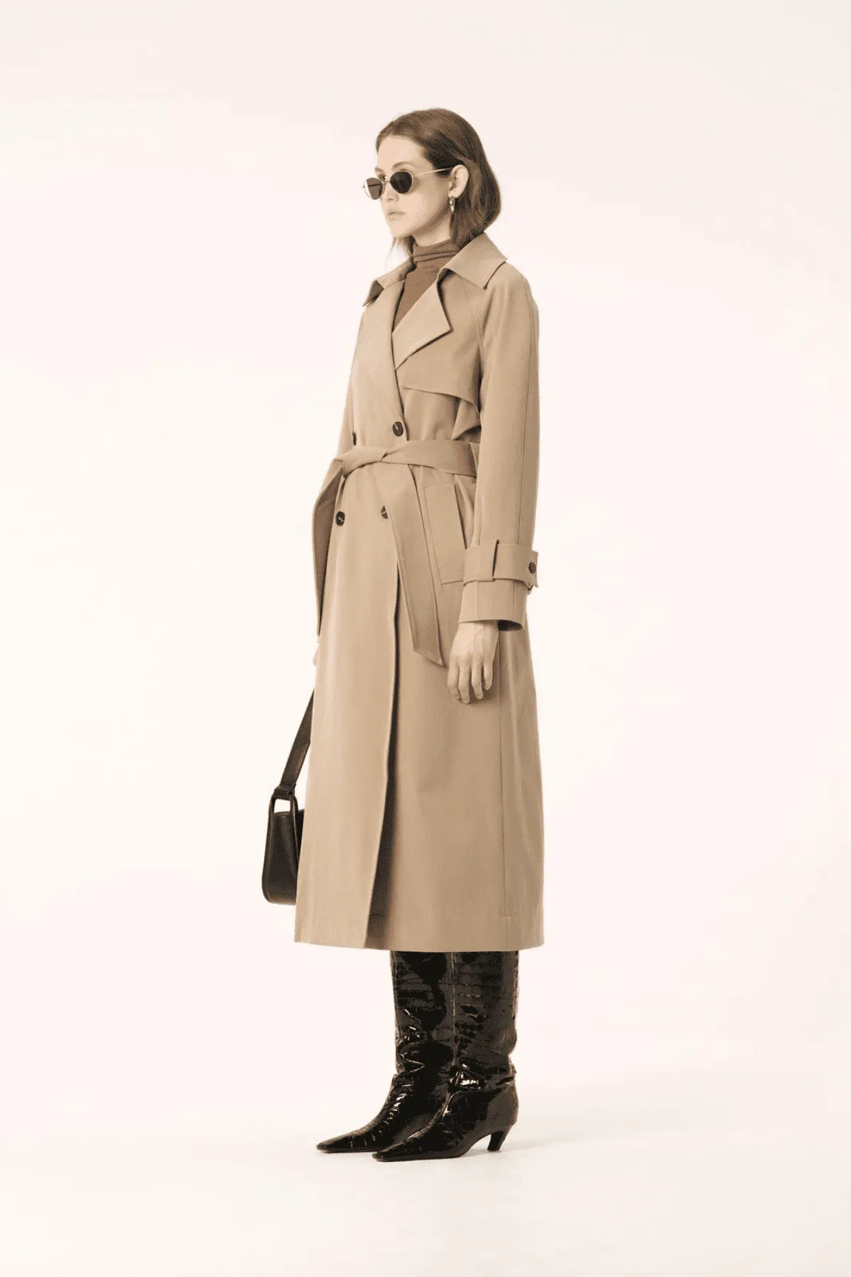 NIKKO TRENCH CARAMEL