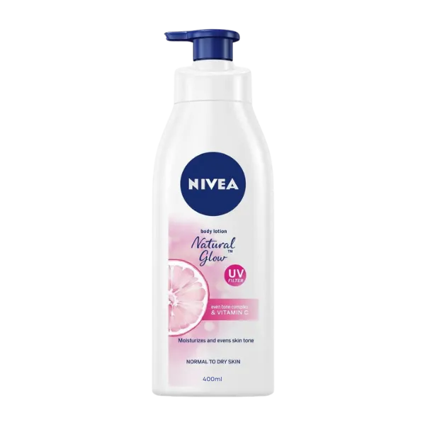 Nivea Natural Glow UV Filter Body Lotion 400ml