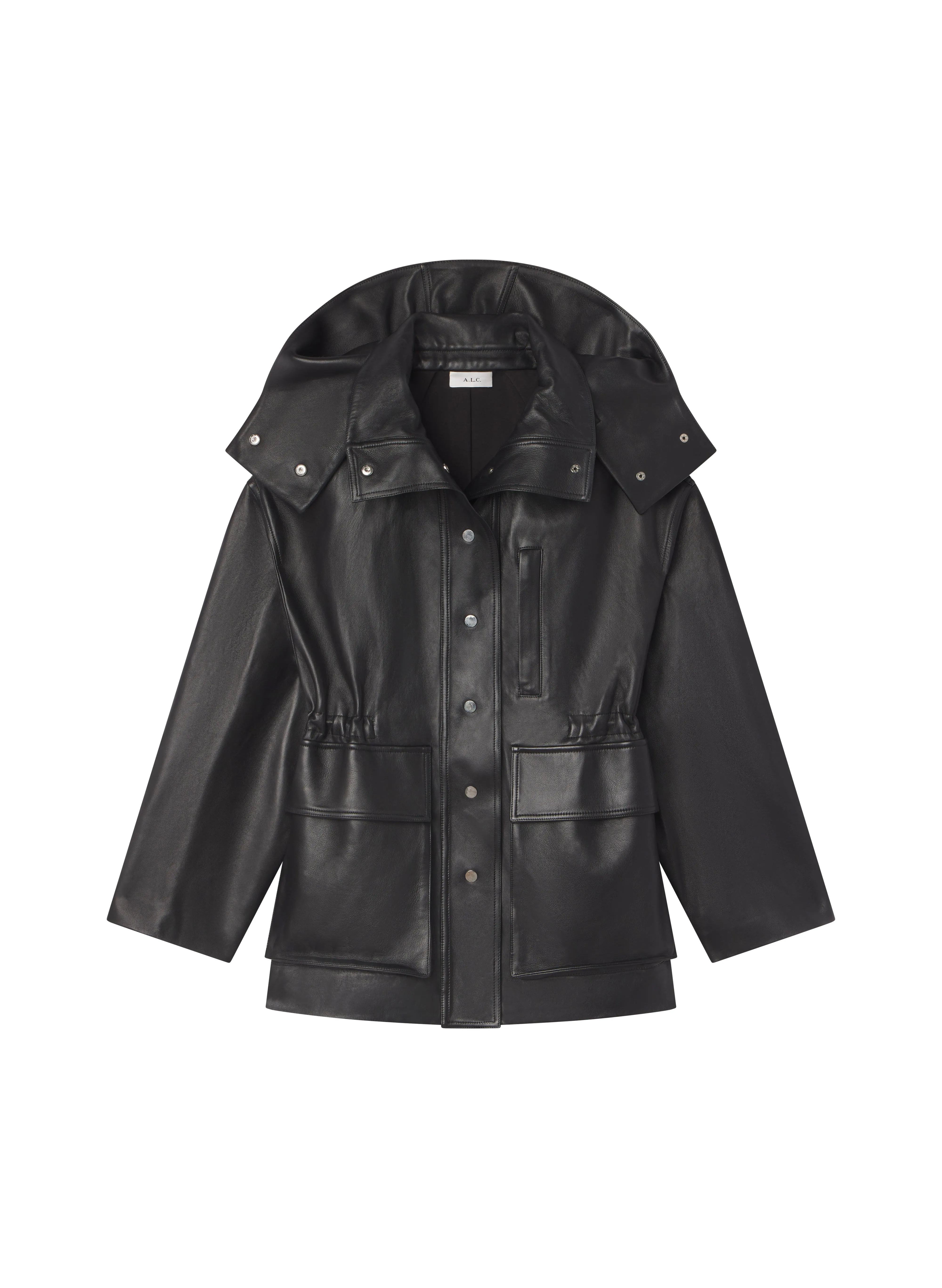 Nolan Leather Coat