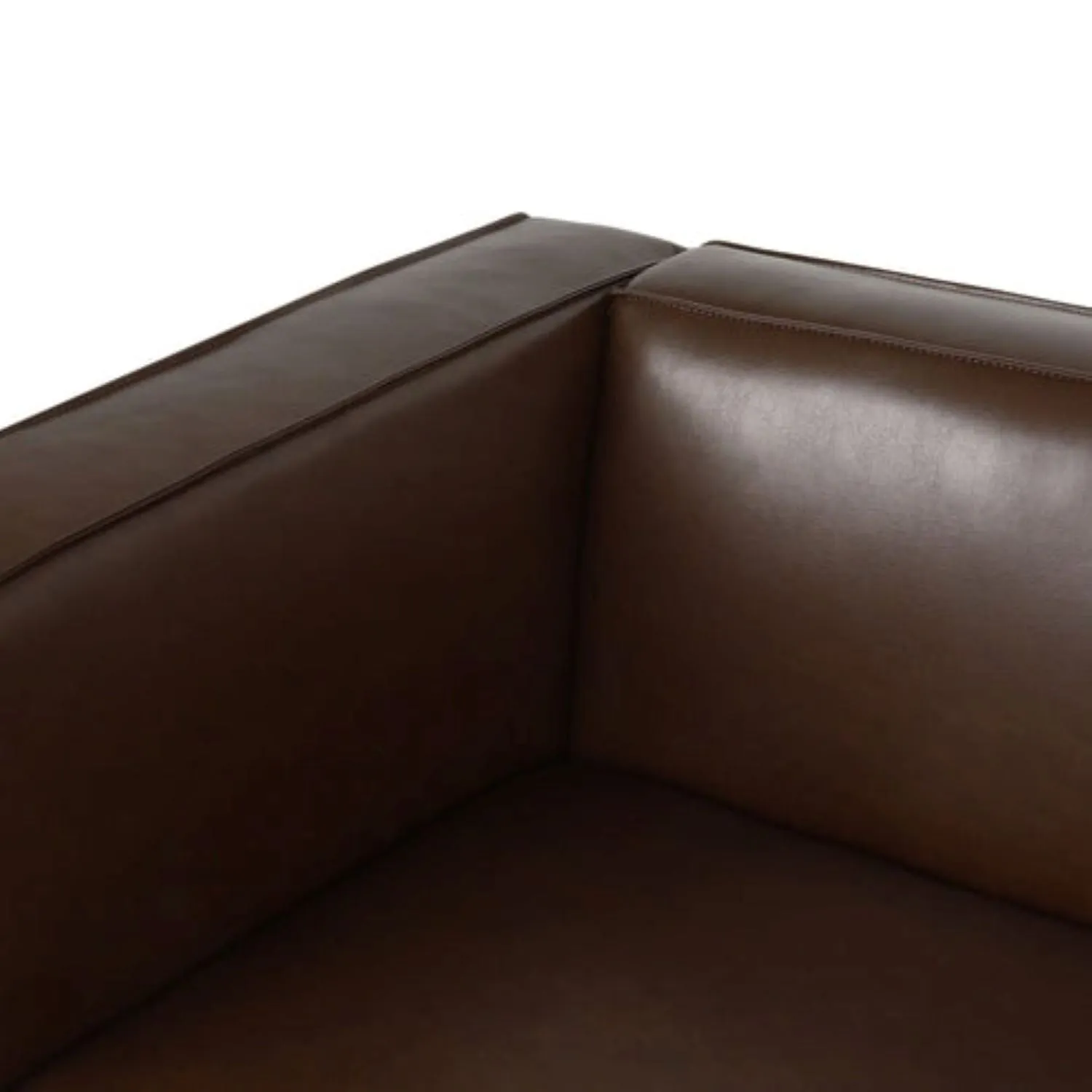 Nordic L Shape 5 Seater Leatherette Sofa For Living Room