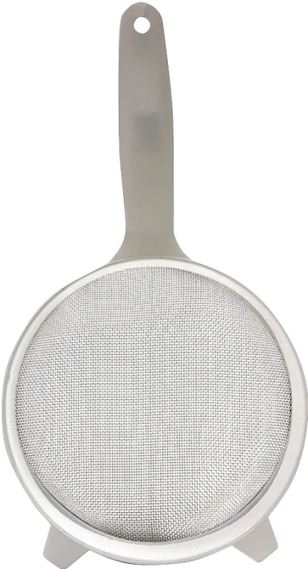 Norpro 2138 Strainer, Stainless Steel, 8-1/2 in Dia, Plastic Handle :EA: QUANTITY: 1