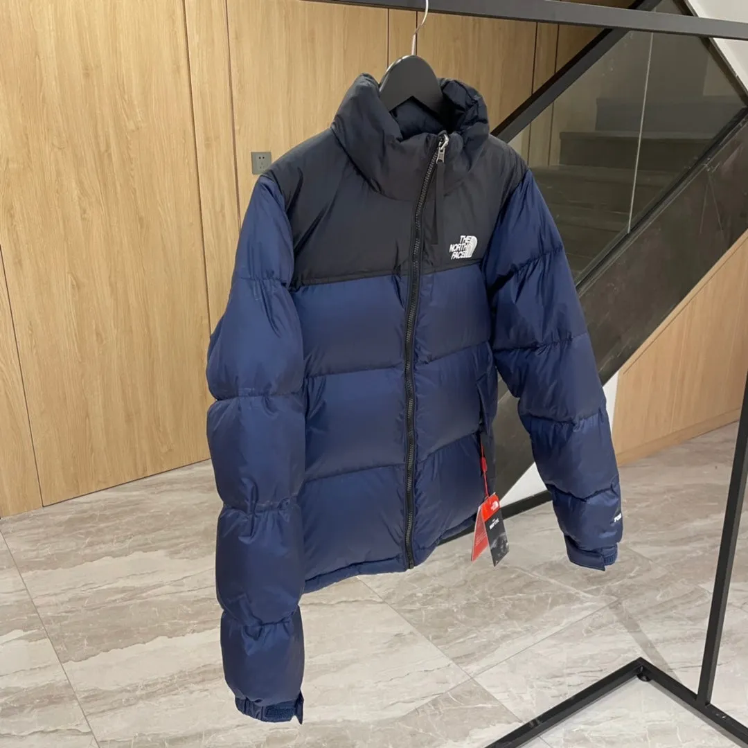 North Face Inspired 1996 Retro Nuptse Navy Blue Jacket