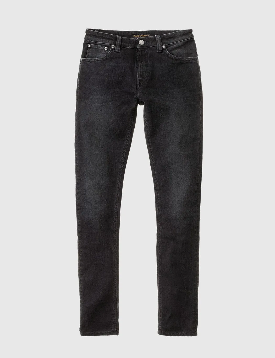 Nudie Skinny Lin Jeans (Super Tight) - Black Habit