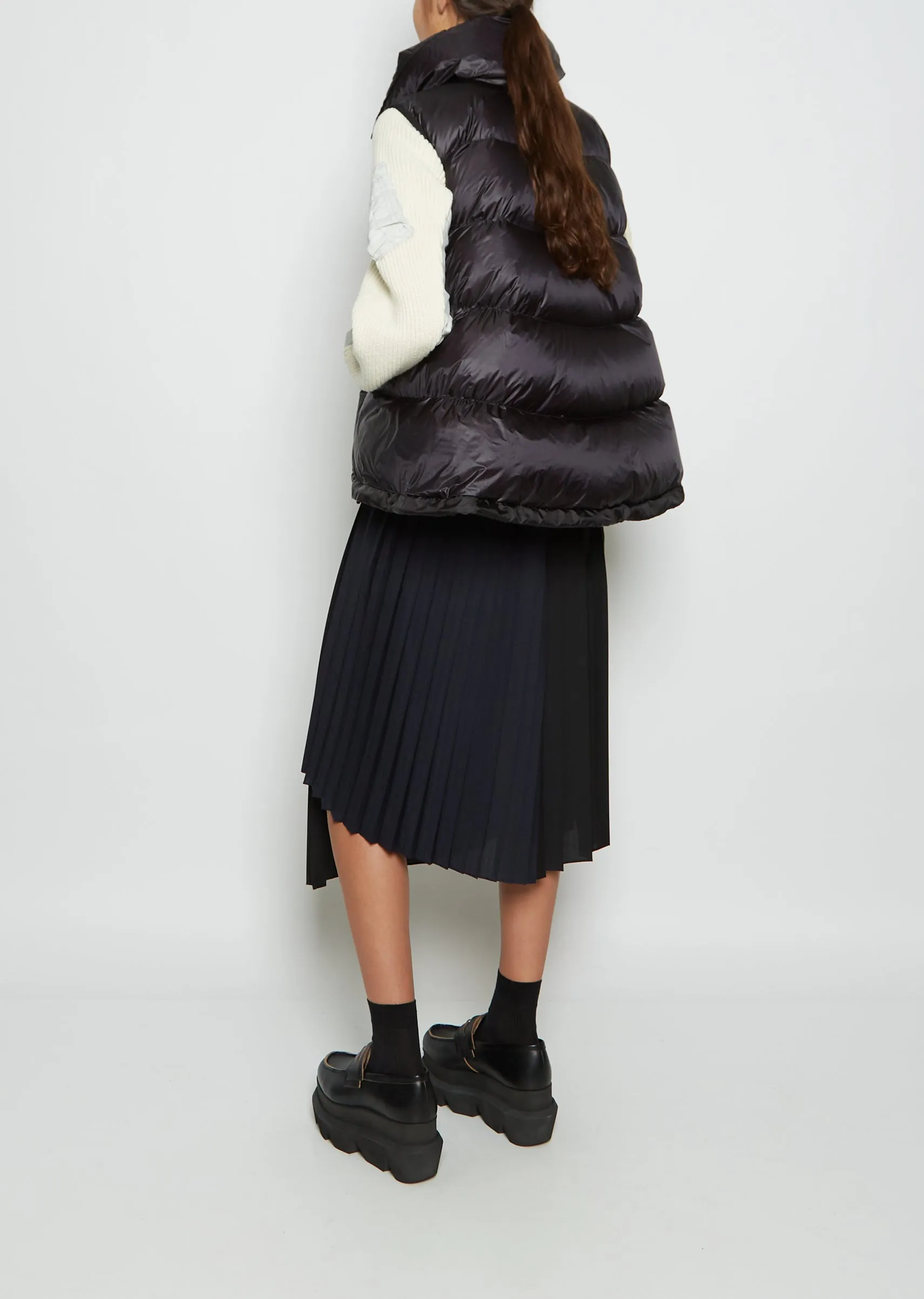 Nylon Puffer Vest