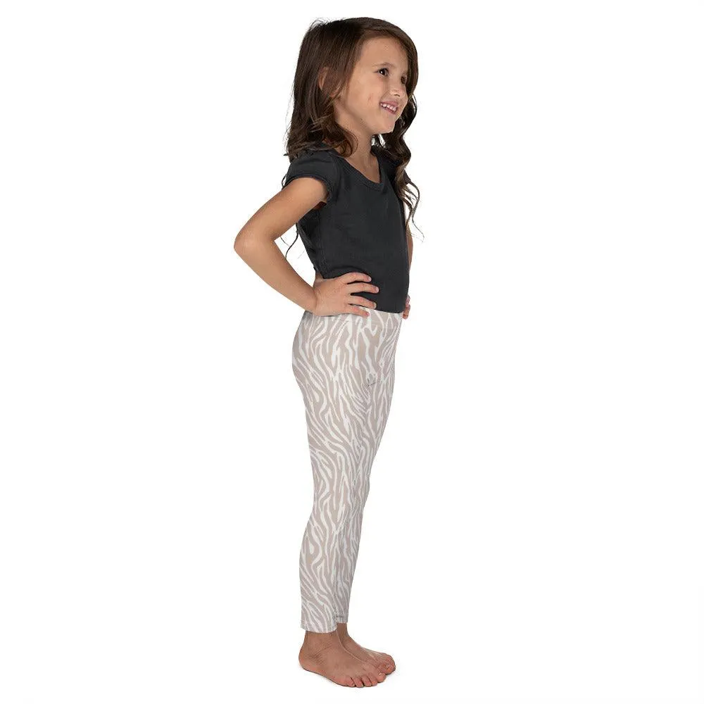 Off-White Animal Print Kid's Leggings