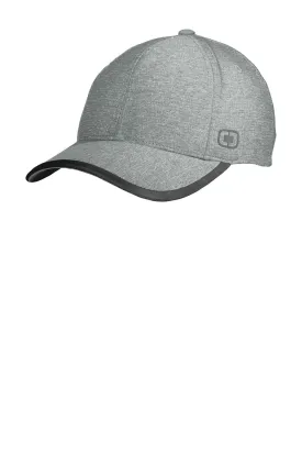 Ogio Mens Adjustable Hat - Heather Gear Grey