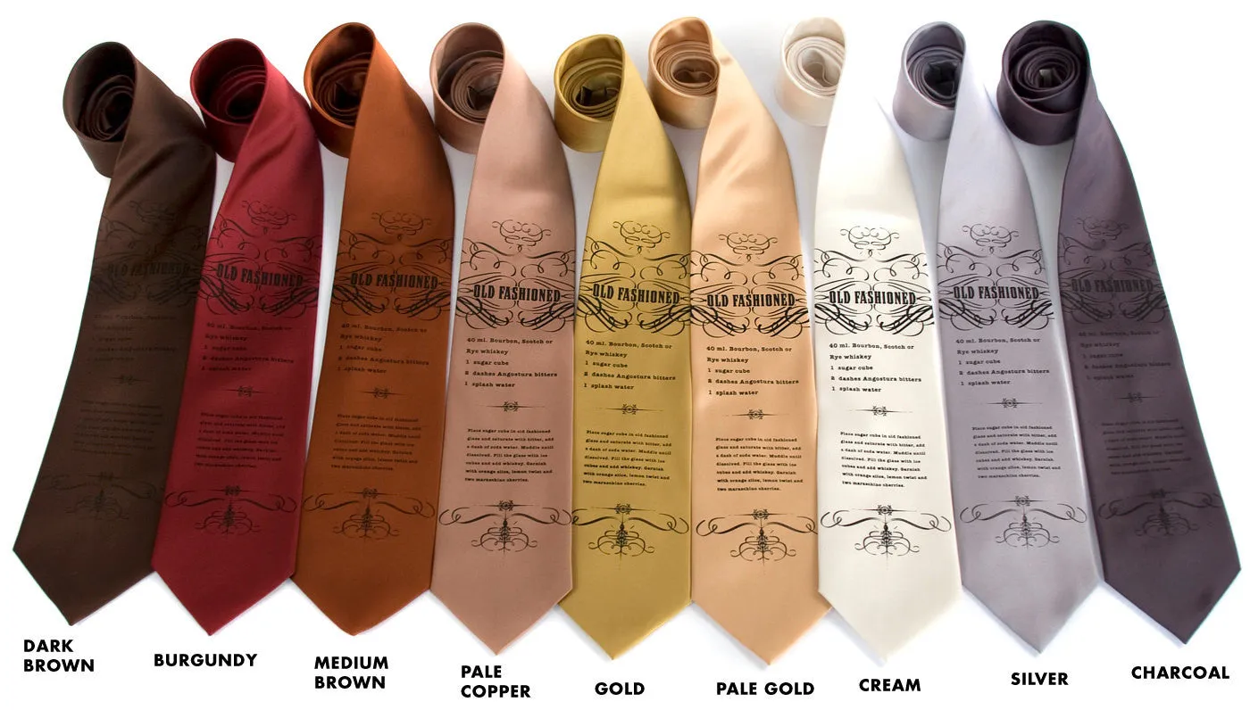 Old Fashioned Silk Necktie