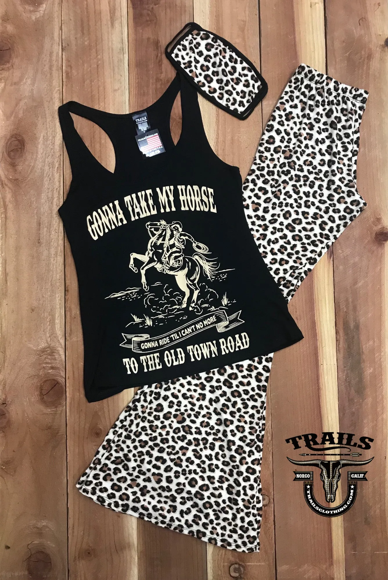 OLD TOWN ROAD RACERBACK TANK TOP