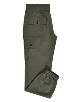 Olive Cotton Cargo Pant