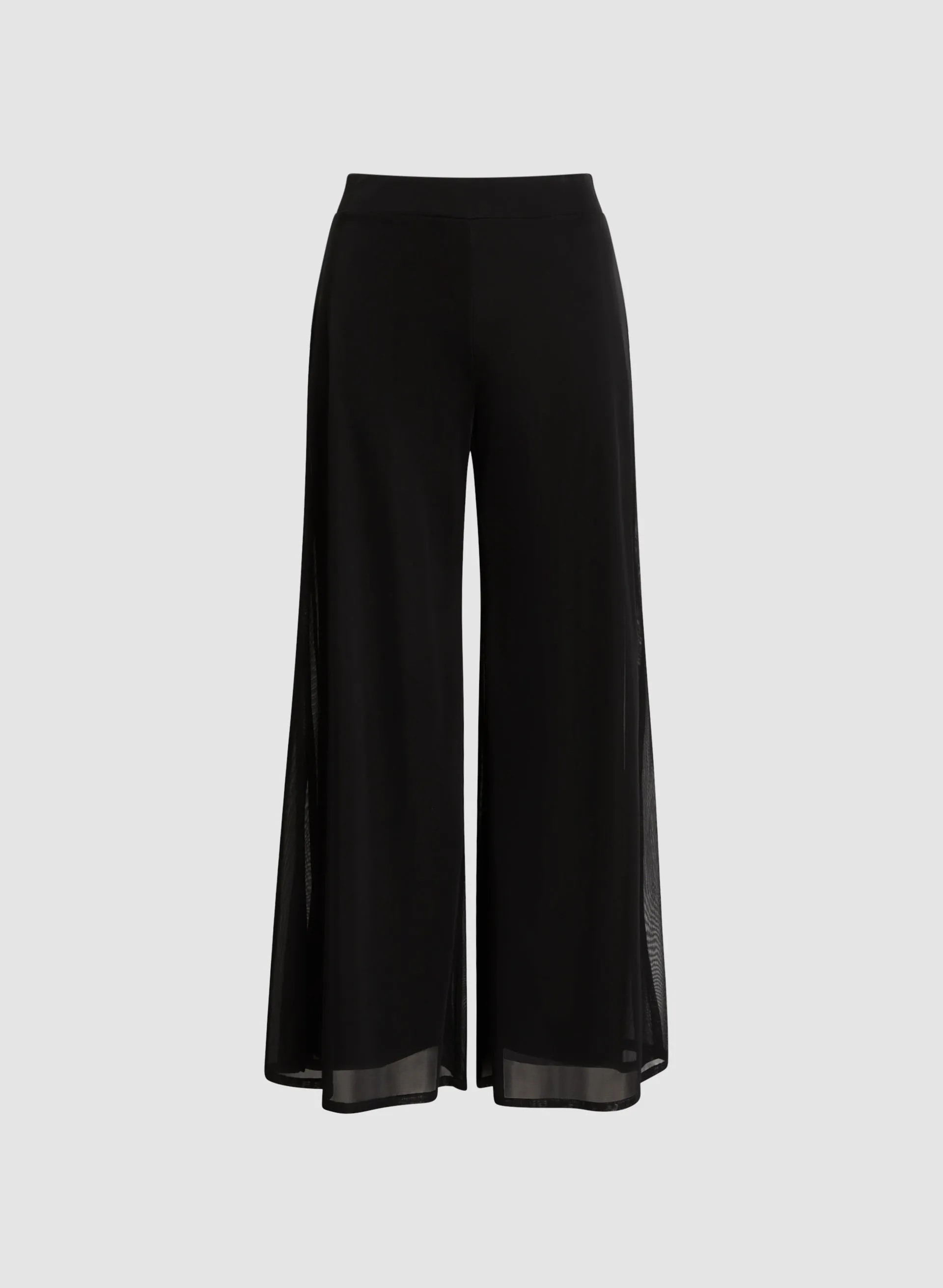 Olivia Chiffon Wide-Leg Pants - Regular