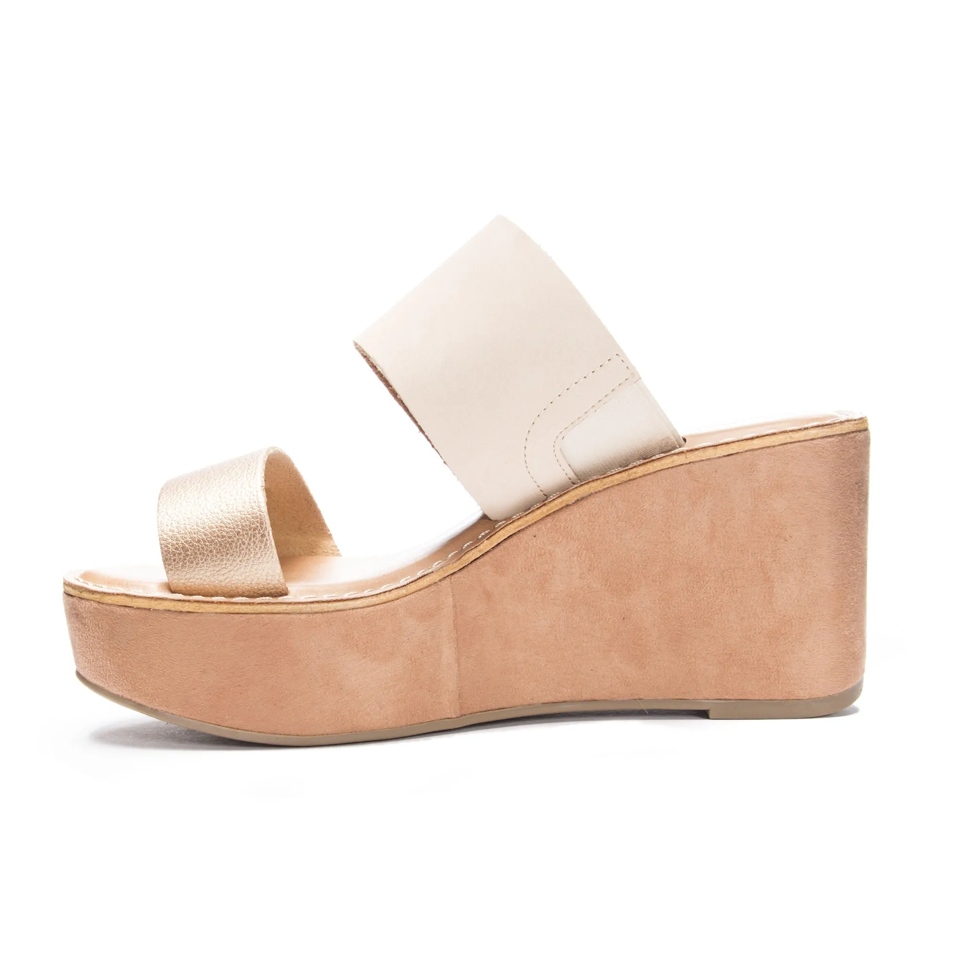 Ollie 2 Smooth Wedge Sandal