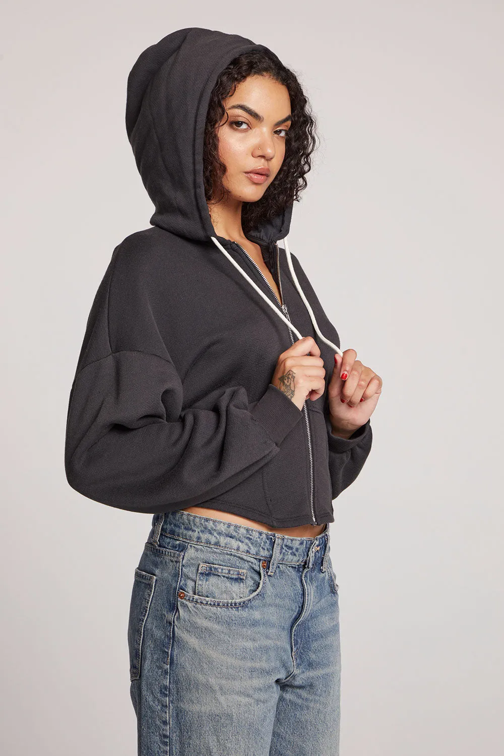 Olympic Licorice Zip Up Hoodie