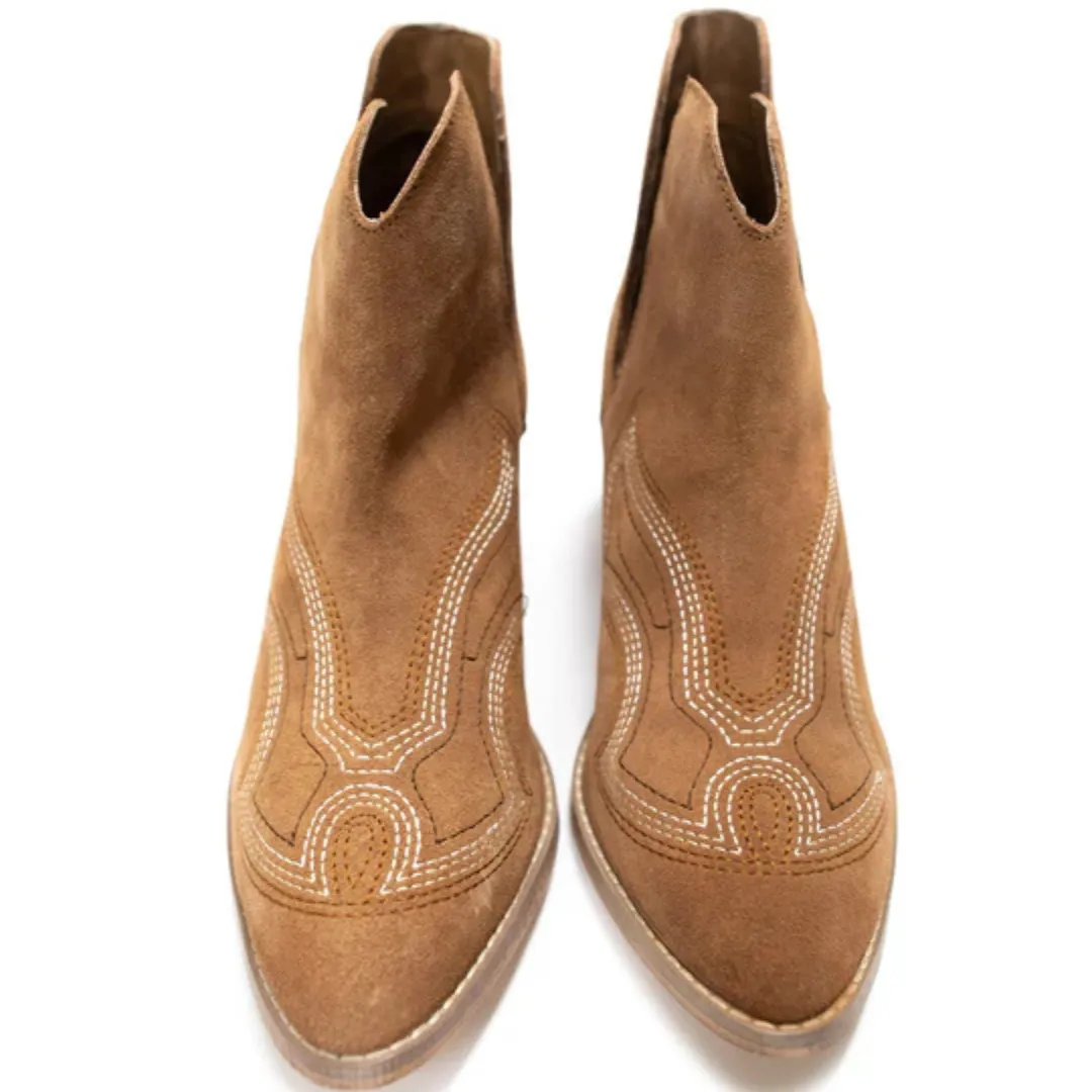 Online Exclusive | Journee Ankle Boots in Tan