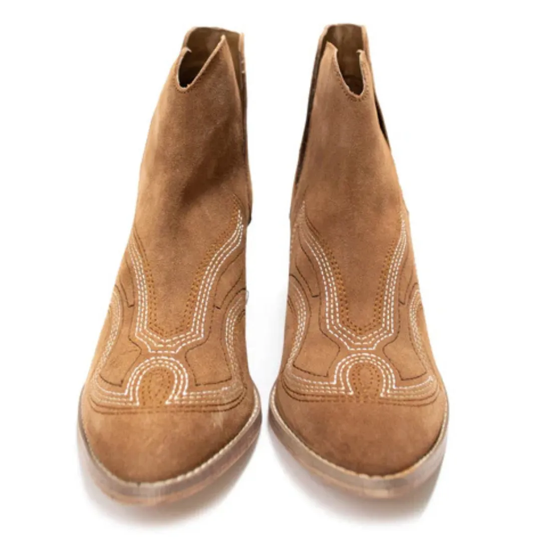 Online Exclusive | Journee Ankle Boots in Tan