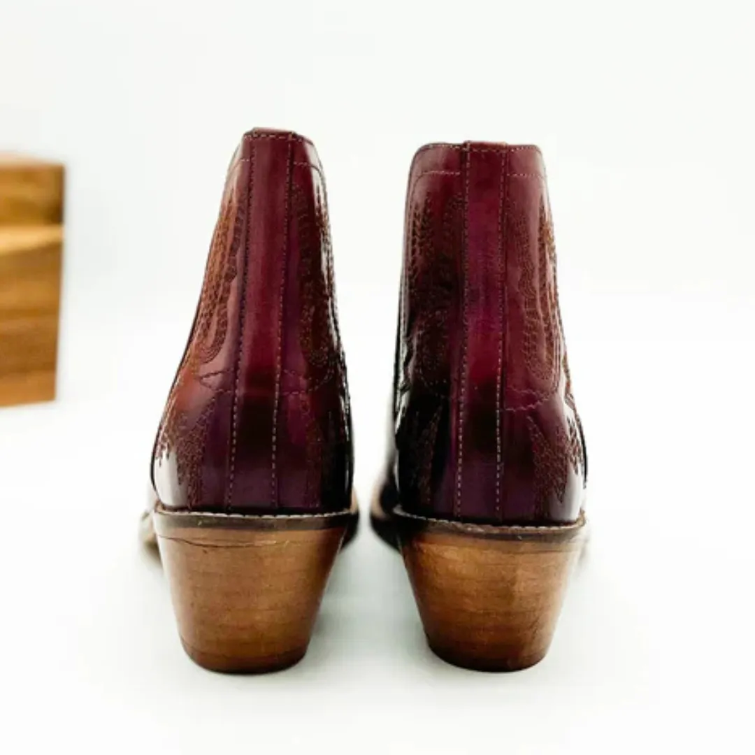 Online Exclusive | Kickin' Booties in Burgundy