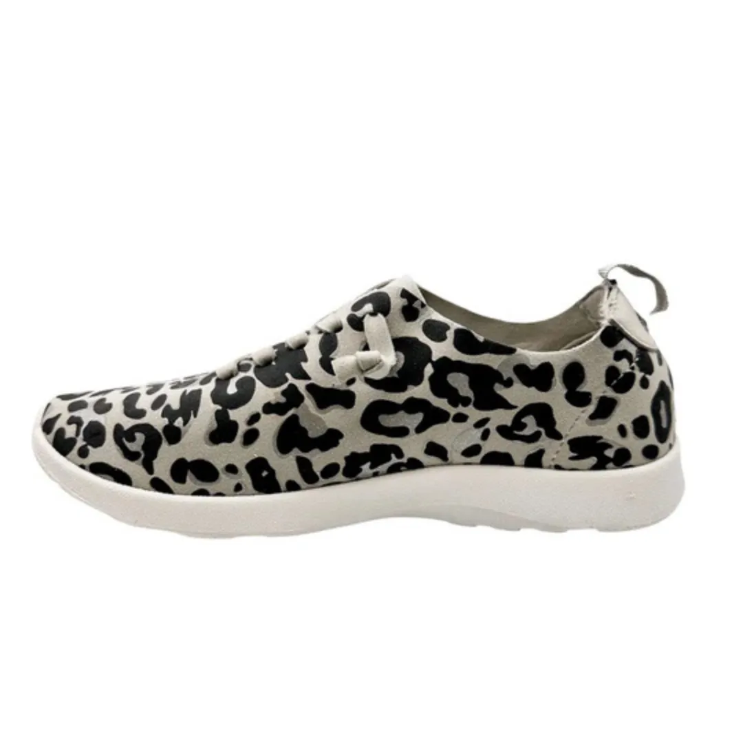 Online Exclusive | Mayo Sneakers in Light Grey Leopard