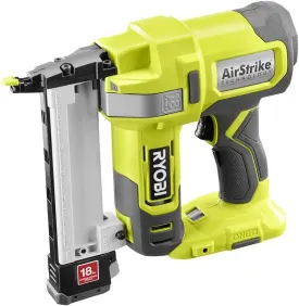 Open Box - RYOBI 18V ONE  AirStrike 18-Gauge Cordless Lithium-Ion Narrow Crown Stapler (Tool-Only)