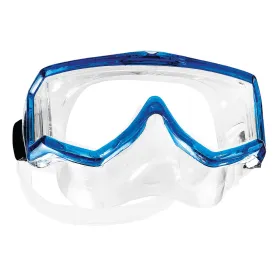 Open Box ScubaPro Sub Vu Mini Scuba Dive Mask-Blue