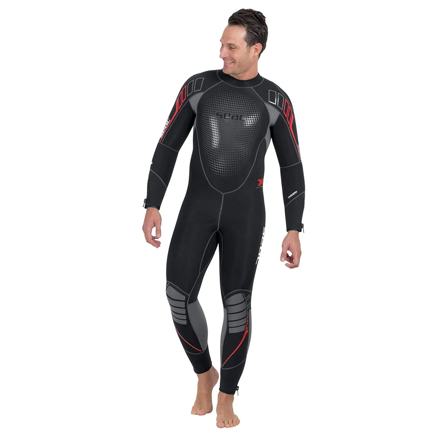 Open Box Seac 7 mm Komoda Man Ultra Comfortable Scuba Diving Wetsuit - Large Plus