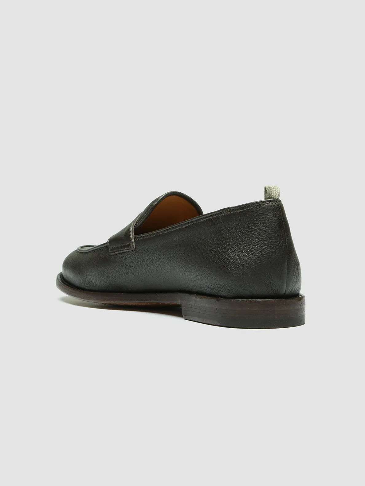 OPERA 001 - Brown Leather Penny Loafers