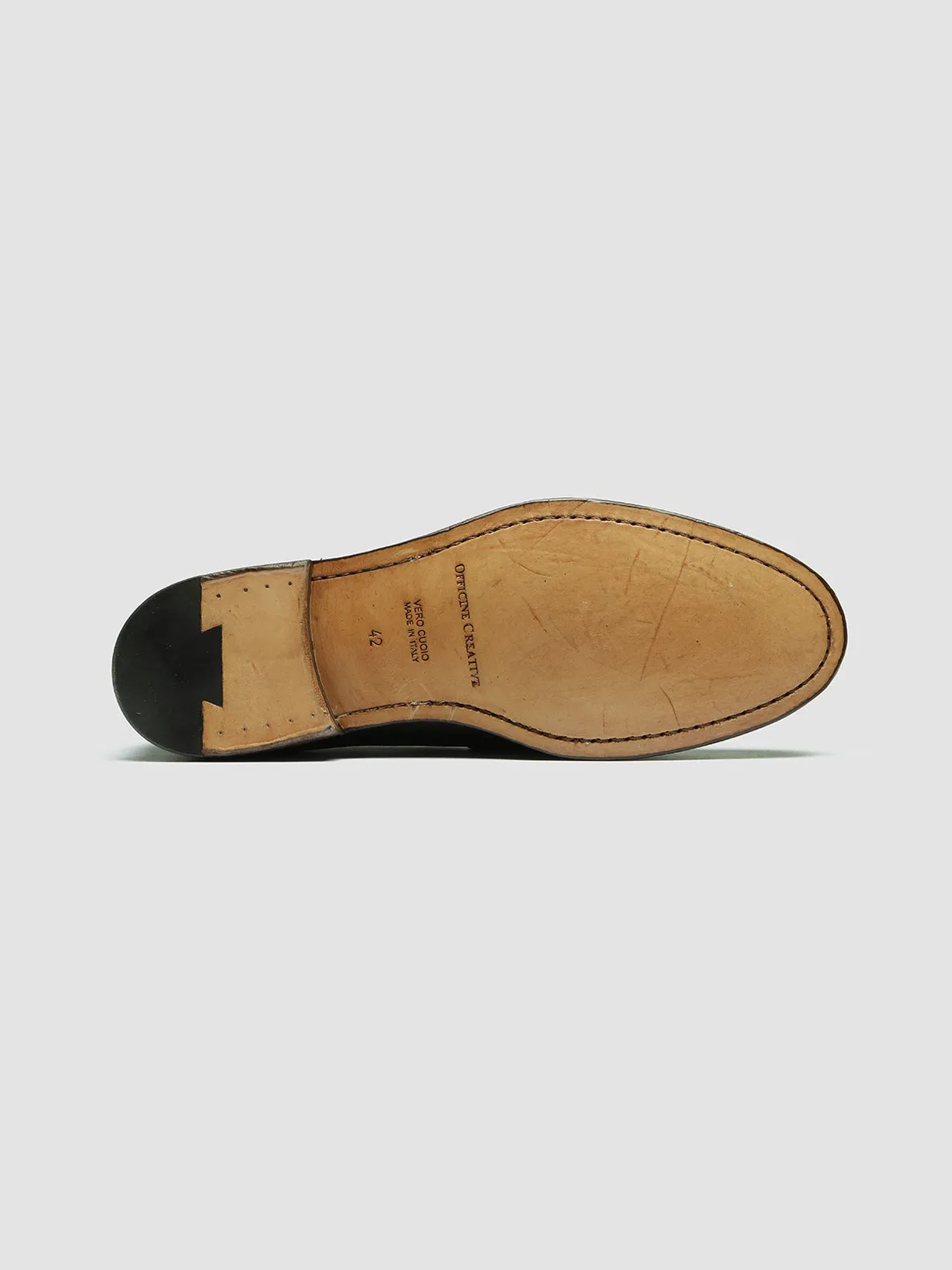 OPERA 001 - Brown Leather Penny Loafers