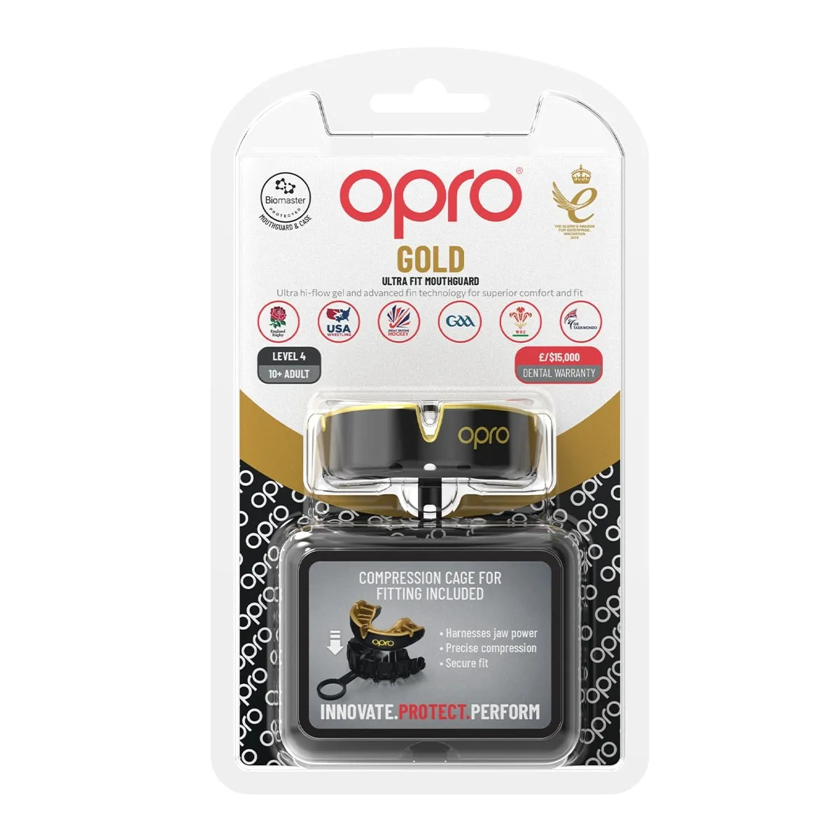 Opro Self-Fit Gold Mouthguard