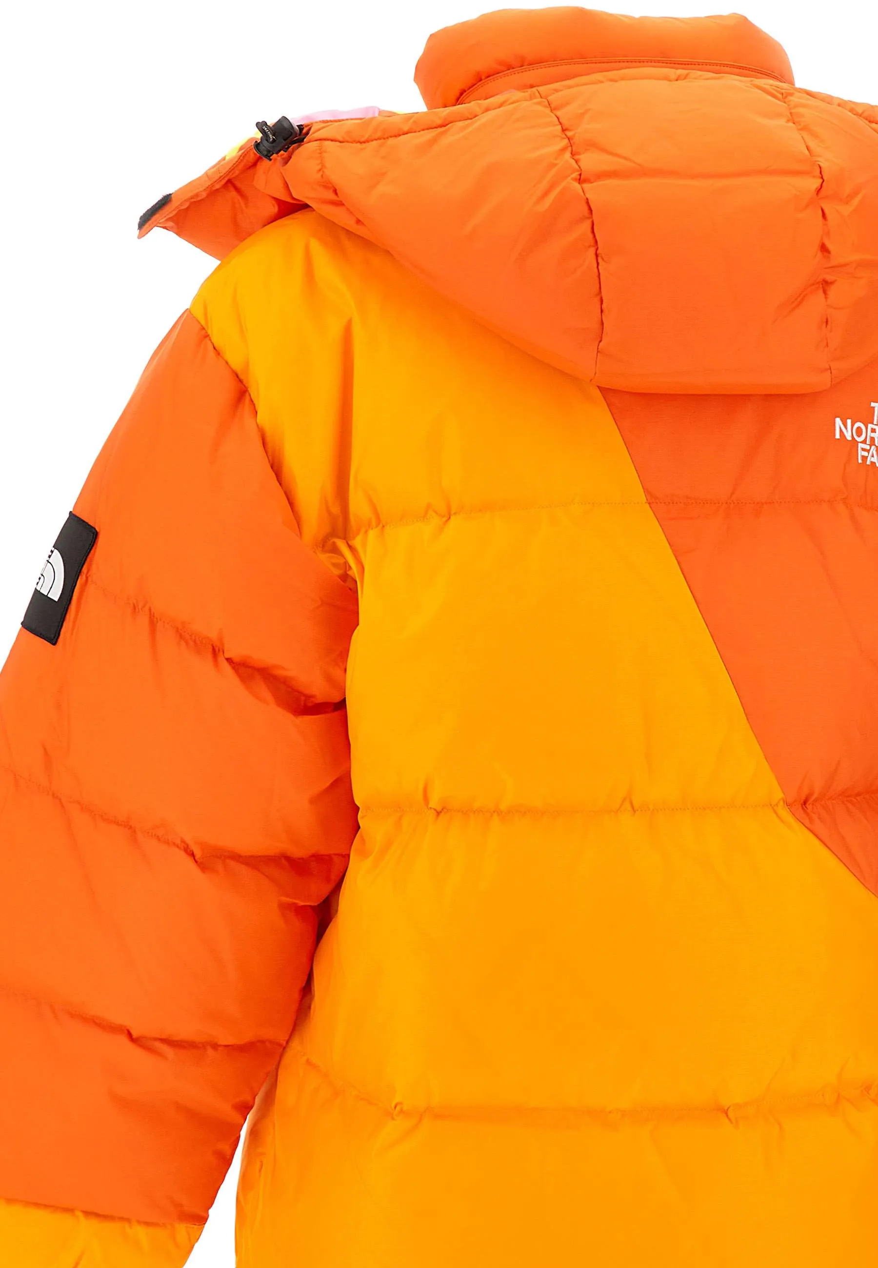 Orange Oversized Down Jacket Collaboration