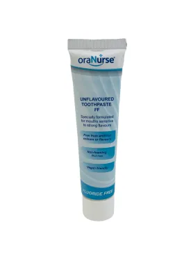 OraNurse® Unflavoured Toothpaste - Fluoride FREE