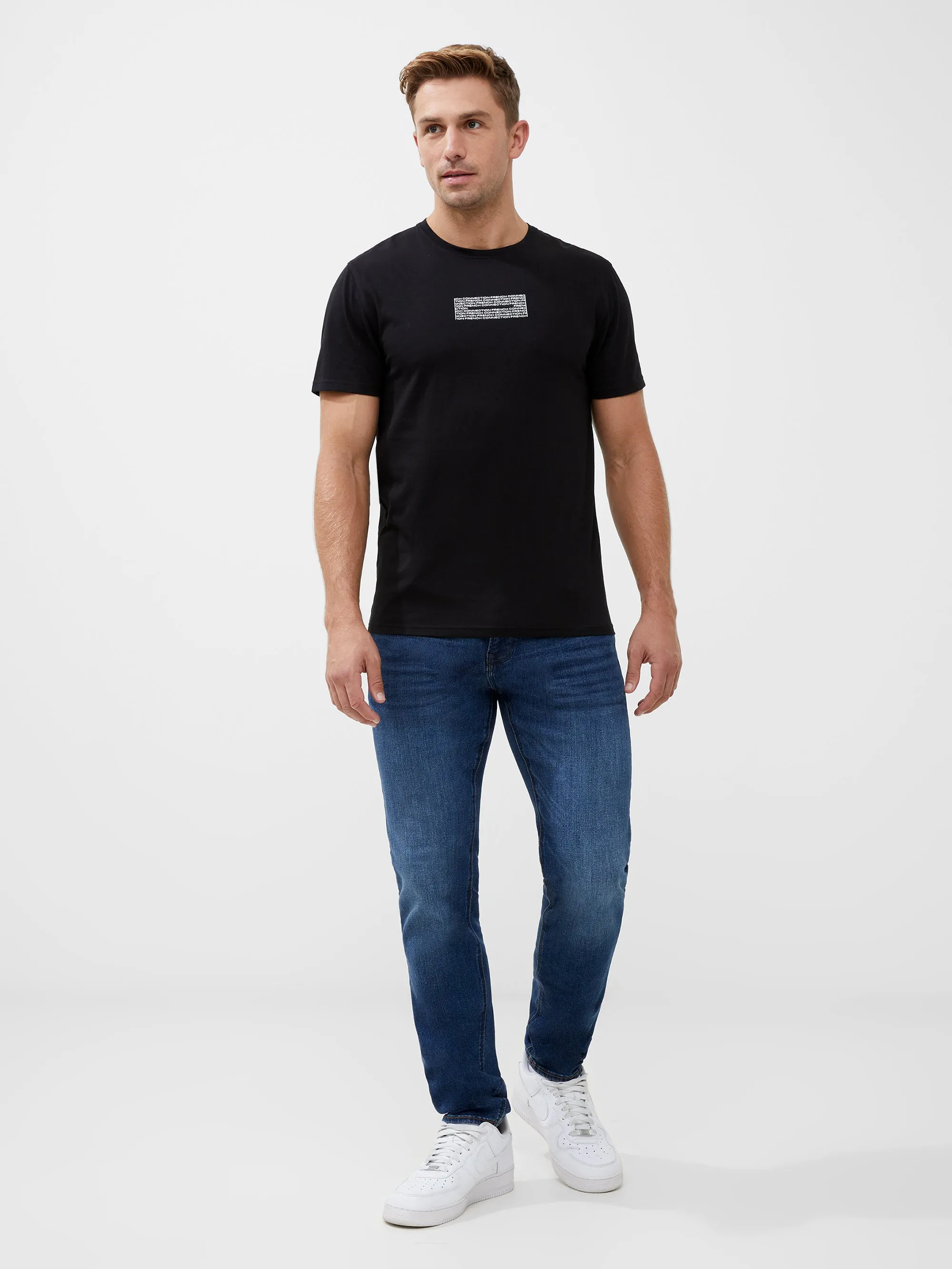 Organic Repeat Logo Graphic T-Shirt